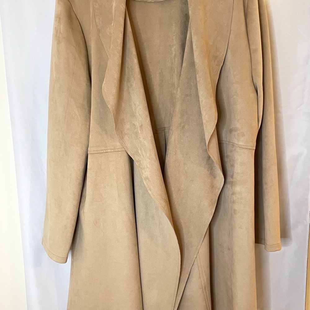 Luii XL  SUEDE look. Light weight jacket,blazer.